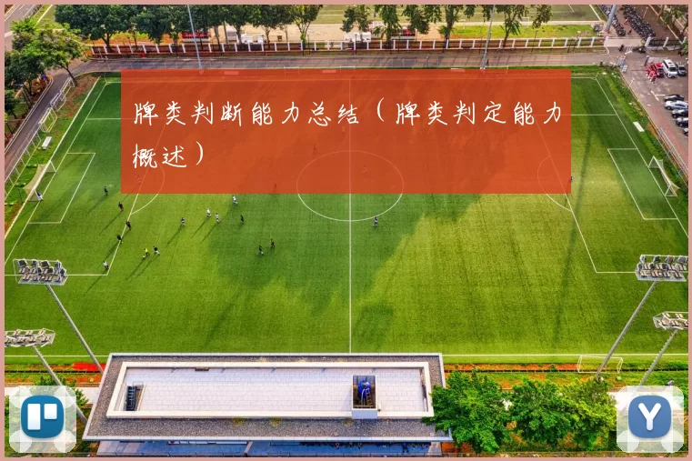 牌类判断能力总结（牌类判定能力概述）