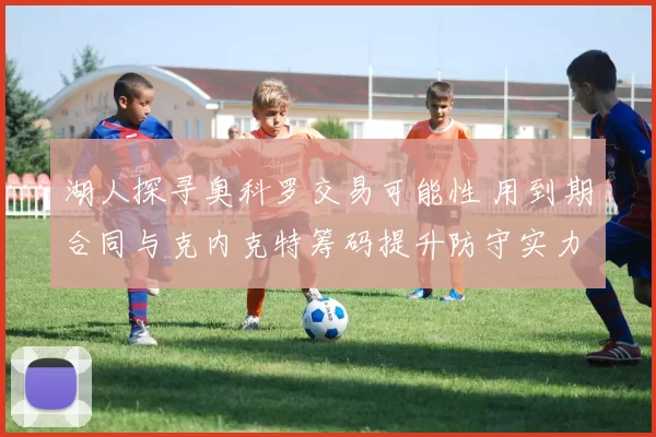 湖人探寻奥科罗交易可能性 用到期合同与克内克特筹码提升防守实力